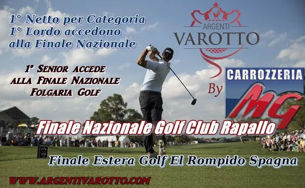 Finale Nazionale Golf Club Rapallo Domenica 3 Luglio