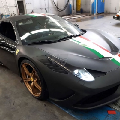 Ferrari 458 Italia- Car Wrapping by Gruppo MG