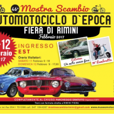 MOSTRA SCAMBIO AUTOMOTOCICLO D’EPOCA 2017